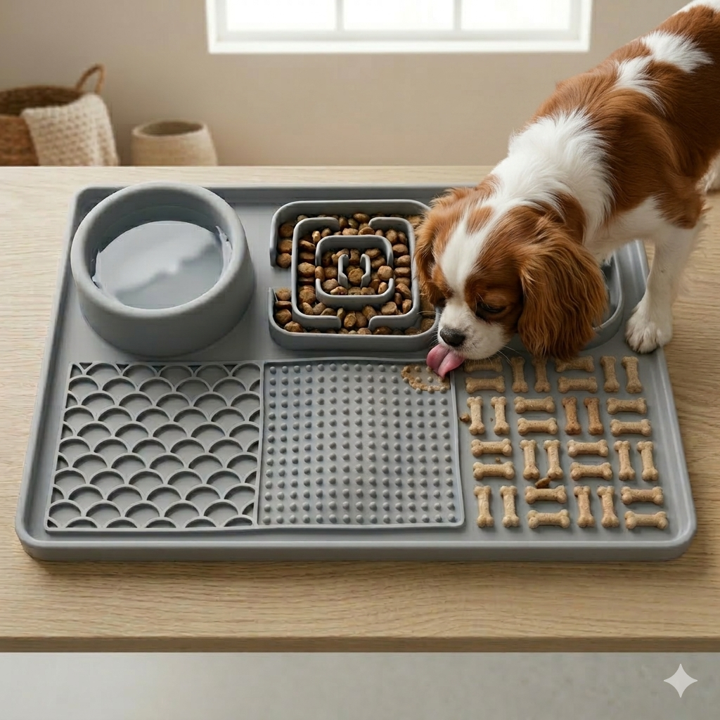 Calm Enrichment Bundle — Lick Mat + Snuffle Mat