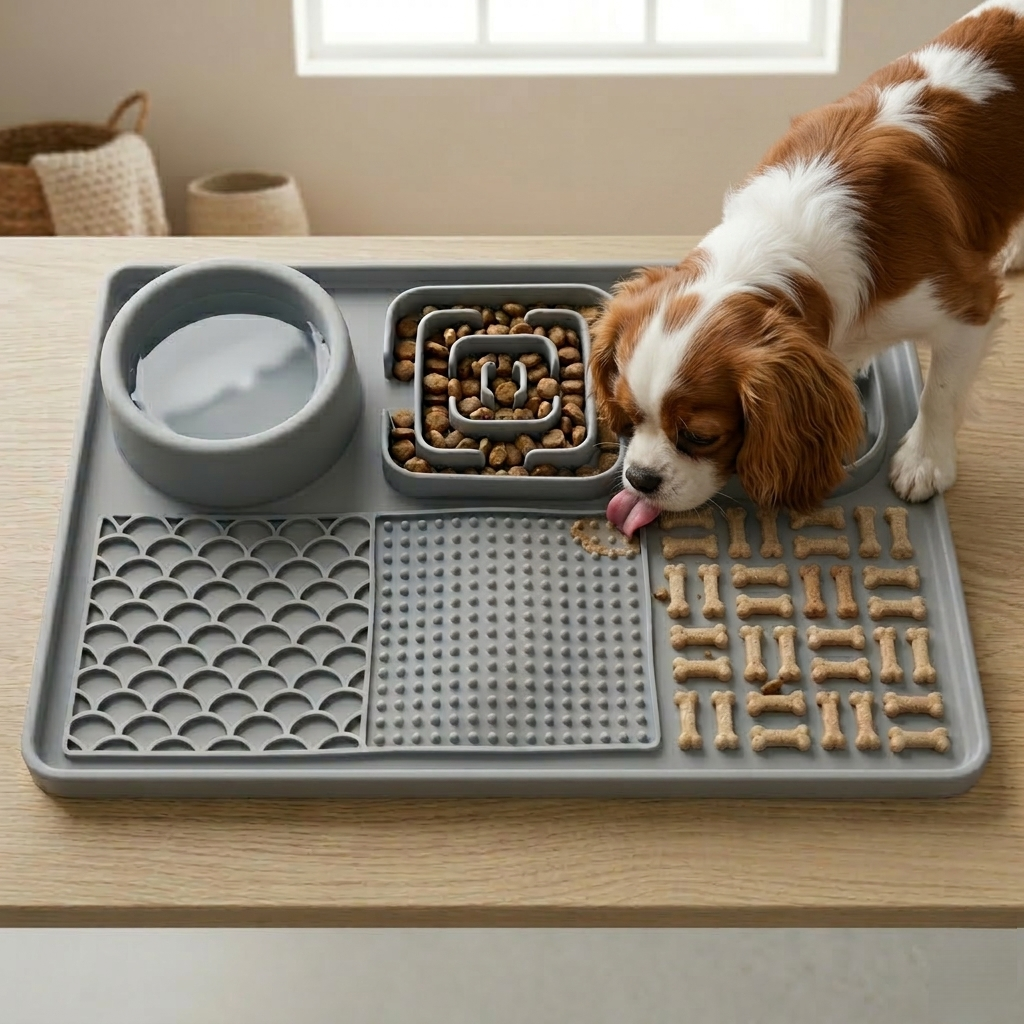 Calm Enrichment Bundle — Lick Mat + Snuffle Mat