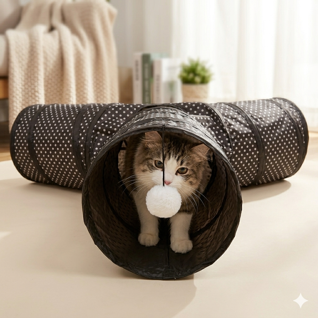 Cat Crinkle Tunnel