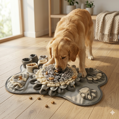 Calm Enrichment Bundle — Lick Mat + Snuffle Mat