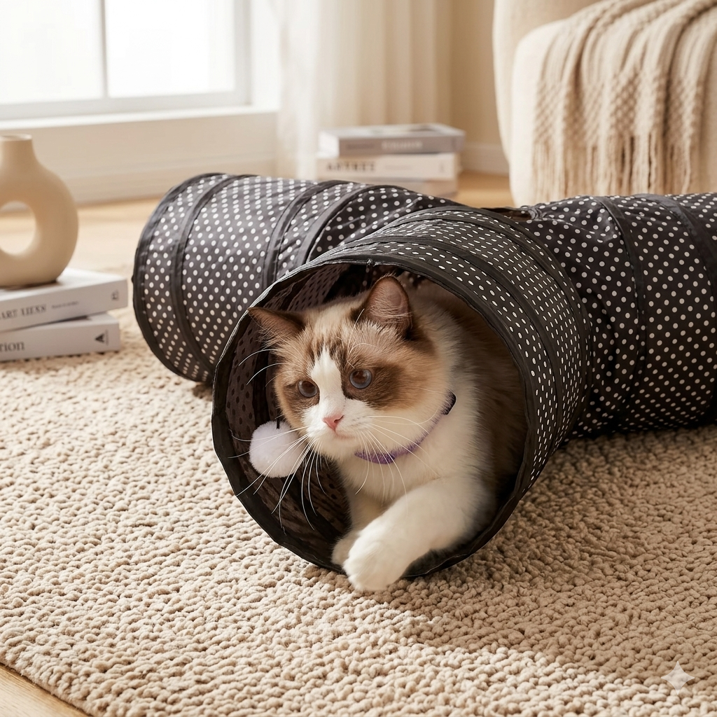 Cat Crinkle Tunnel