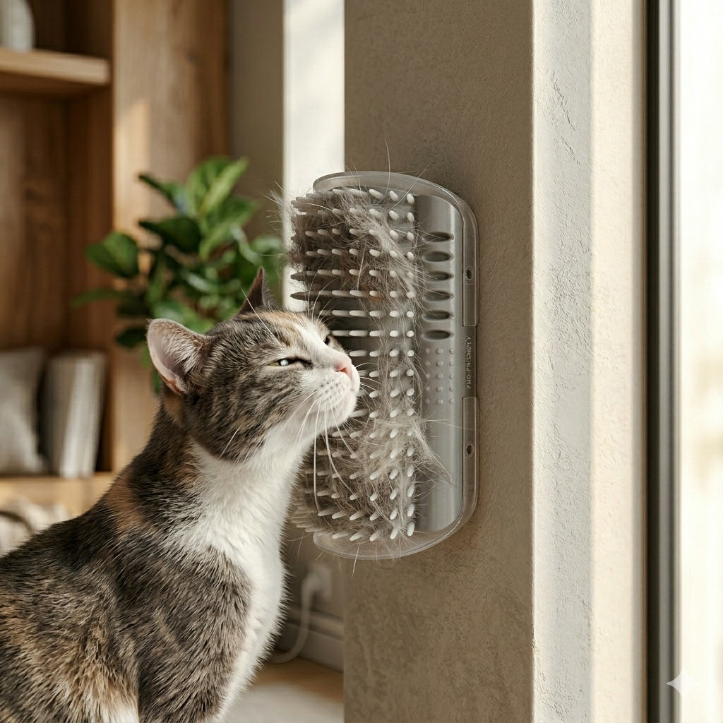 Corner Self-Grooming Wall Brush