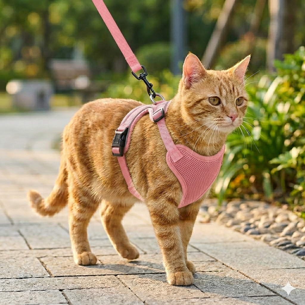 Escape-Proof Cat Harness