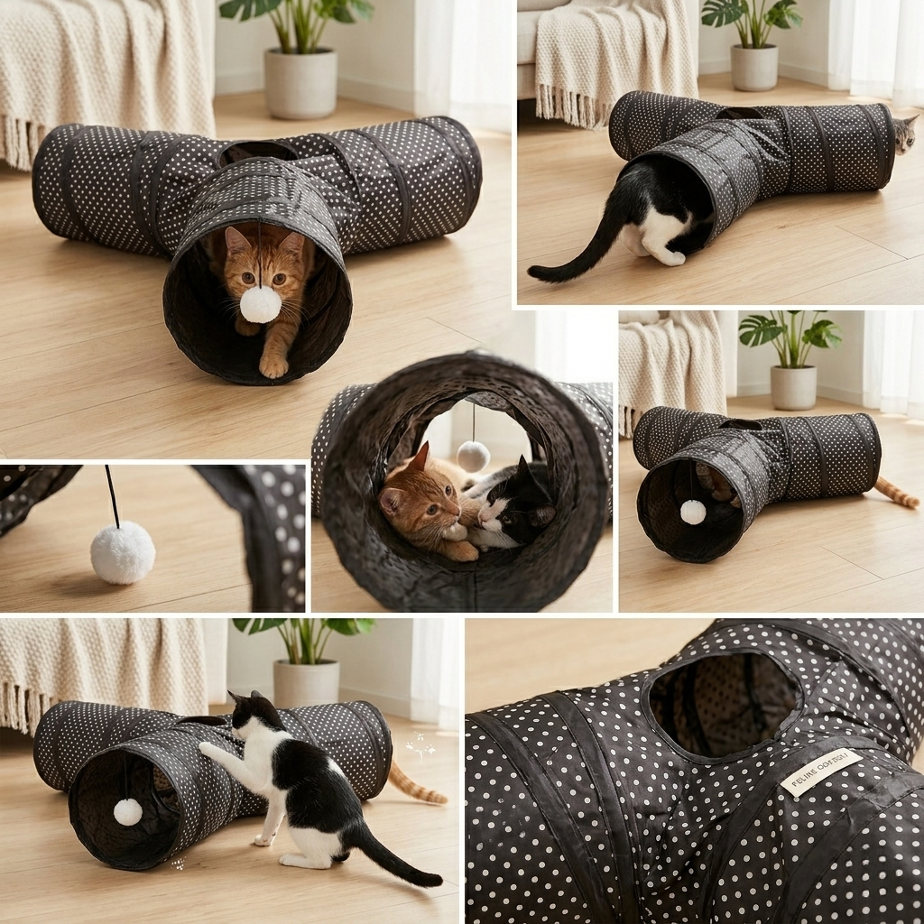 Cat Crinkle Tunnel