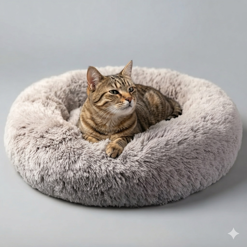 Calming Donut Cave Bed
