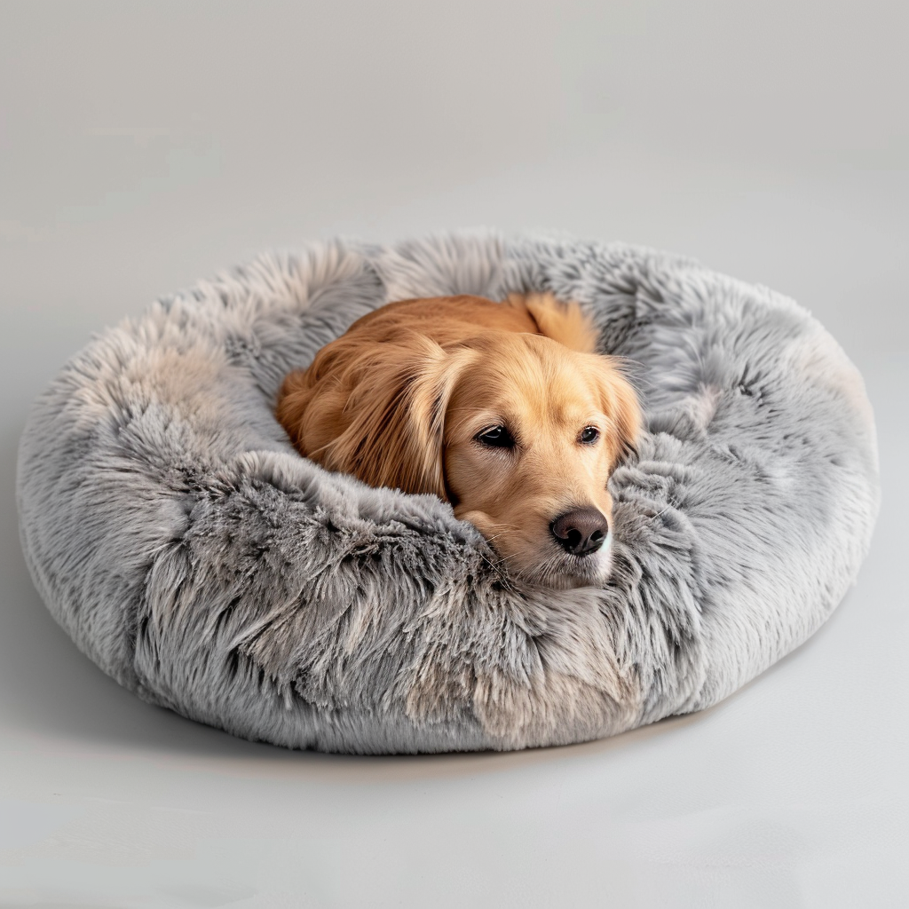 Calming Donut Cave Bed